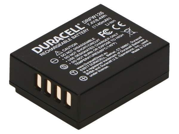 Akumulator Duracell odpowiednik Fujifilm NP-W126