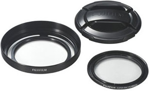Osłona przeciwsłoneczna FujiFilm LHF-X20 zestaw czarny
