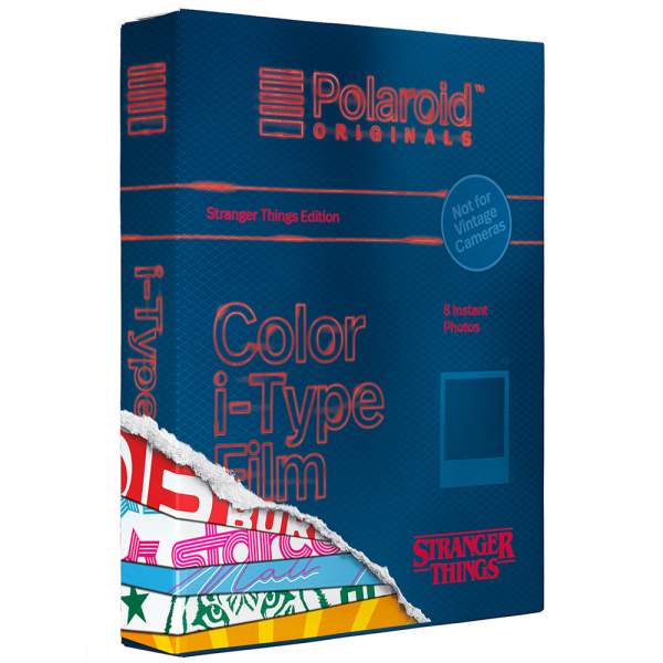 Wkłady Polaroid I-Type do aparatu OneStep 2 kolor - ramki Stranger Things - opakowanie 8 szt.