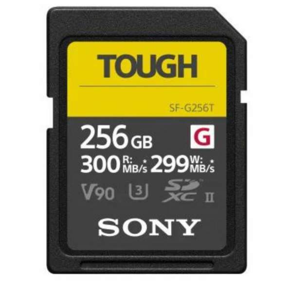 Karta pamięci Sony SF-G Tough SDXC 256GB UHS-II U3 V90 300MB/s 