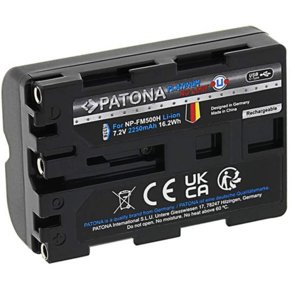 Akumulator Patona Platinum Sony NP-FM500H USB-C