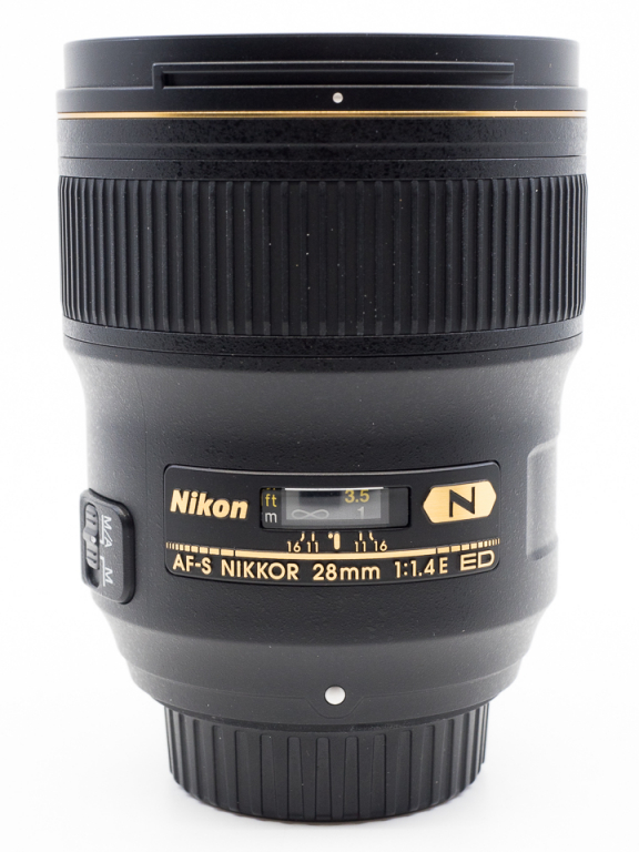 Obiektyw UŻYWANY Nikon Nikkor 28 mm f/1.4E AF-S ED s.n. 203996