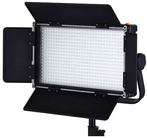 Lampa LED Lishuai 576ASVL Bi-Color 3200-5600K, DMX