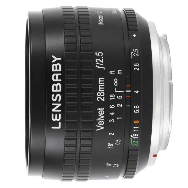 Obiektyw Lensbaby Velvet 28 mm f/2.5 dla Canon ED