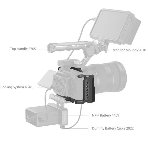 Smallrig HawkLock Quick Release Cage Kit do Sony ZV-E10 II [4949