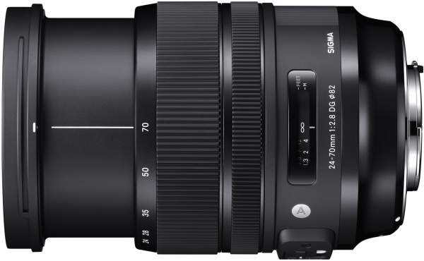 SIGMA 24-70mm F2.8 DG Art EF マウント Canon Obiektyw SIGMA 24-70 mm F2.8 DG OS HSM I Art Canon EF