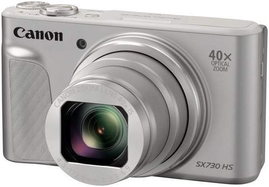 Aparat cyfrowy Canon PowerShot SX730 HS srebrny