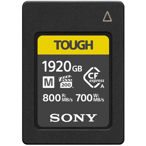 Karta pamięci Sony CF Express 1920GB 800mb/s typu A