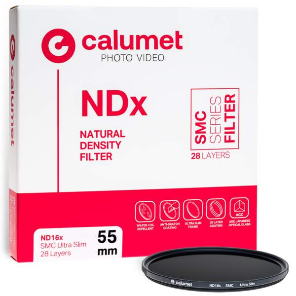 Calumet Filtr ND16x SMC 55 mm Ultra Slim 28 warstw