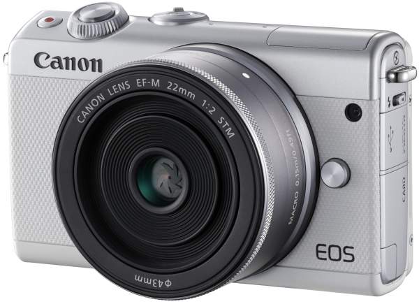 Aparat cyfrowy Canon EOS M100 body srebrny