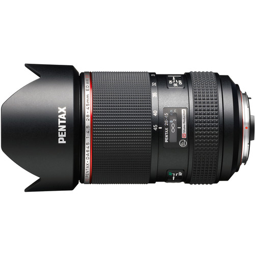◆ PENTAX-DA 645 HD 28-45mm 4.5 ED AW SR Pentax HD DA-645 28-45mm f/4.5 ED AW SR - Obiektywy do