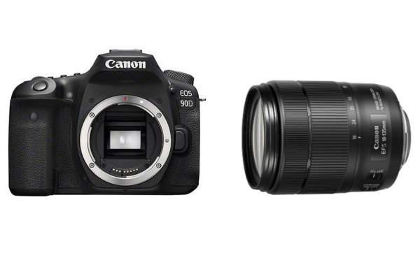 Lustrzanka Canon EOS 90D + ob. 18-135 IS USM - cashback 550 zł
