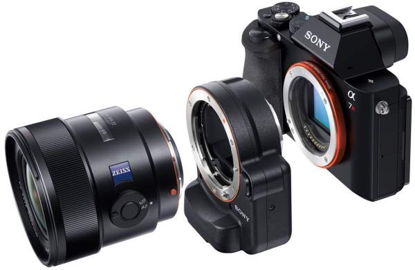 Sony LA-EA4 adapter - Tulejki pierścienie - Foto - Sklep