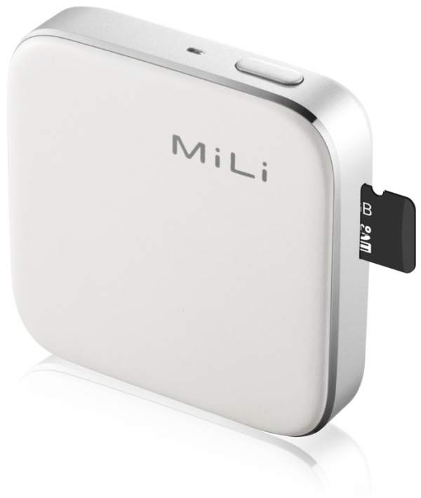 Czytnik MiLi iData Air III - Bezprzewodowy nośnik danych na kartę pamięci
