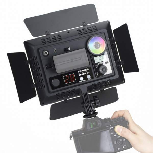 Yongnuo YN-300 IV + RGB (3200 -5600K) - Lampy wideo - Video