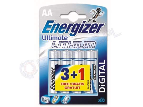 Baterie Energizer Lithium 4xAA