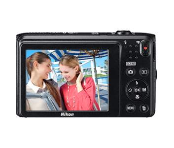 【1257】Wi-Fi対応 Nikon COOLPIX A300（ブラック）美品 COOLPIX ニコン コンデジ Nikon A300 ブラック 中古 Wi-Fi搭載