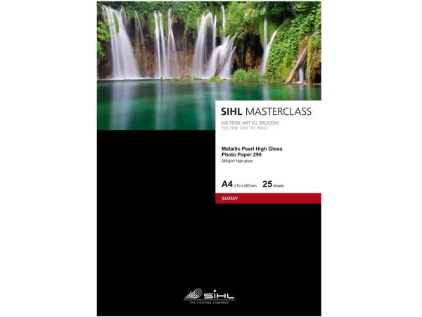 Papier SIHL MASTERCLASS Metallic Pearl High Gloss Photo Paper 290 (4840) - A3+