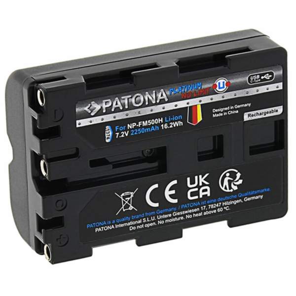 Akumulator Patona Platinum Sony NP-F550 USB-C