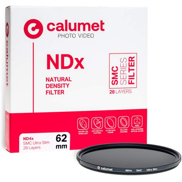 Calumet Filtr ND4x SMC 62 mm Ultra Slim 28 warstw