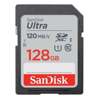 Karta pamięci Sandisk SDXC 128 GB ULTRA 120 MB/s C10 UHS-I