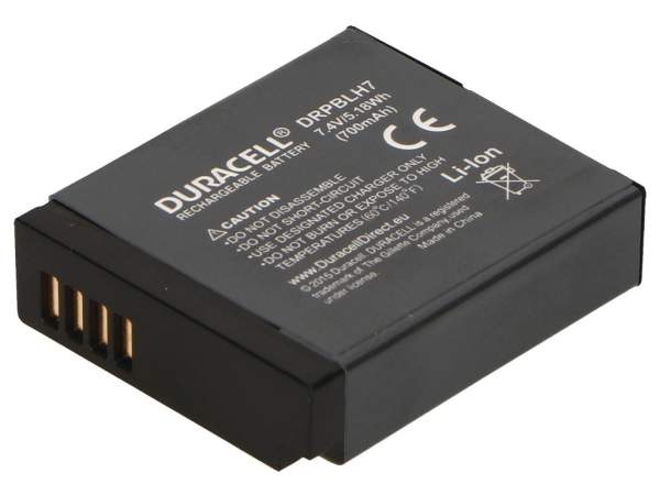 Akumulator Duracell odpowiednik Panasonic DMW-BLH7E 