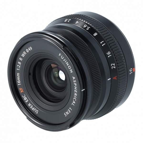 Obiektyw UŻYWANY FujiFilm XF 16 mm f/2.8 R WR czarny s.n. 2BA01614