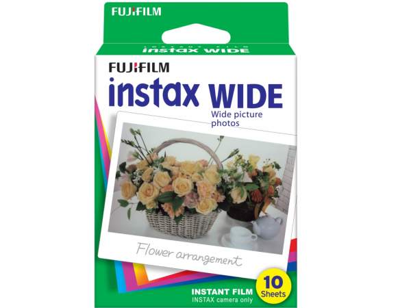 Wkłady FujiFilm Colorfilm Instax Wide Glossy (1x10)