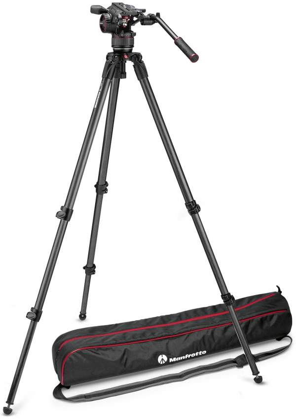 Statyw Manfrotto MVKN8C Video PRO 535, głowica Nitrotech N8