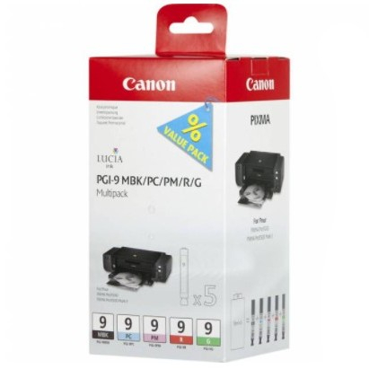 Tusz Canon PGI-9 MBK/PC/PM/R/G Multipack