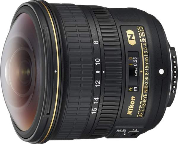 Obiektyw Nikon Nikkor 8-15 mm f/3.5-4.5 E AF-S ED FISHEYE 