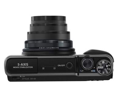 OLYMPUS オリンパス　STYLUS SH-60 OLYMPUS STYLUS SH-60 - Black - International Version (No