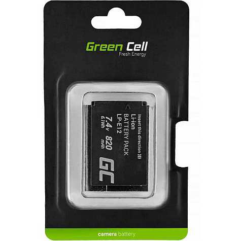 Akumulator Green Cell LP-E12 do Canon EOS