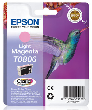 Tusz Epson T0806 Light Magenta 