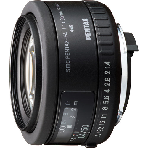 Pentax 50 mm f/1.4 HD FA SMC Classic - Obiektywy do