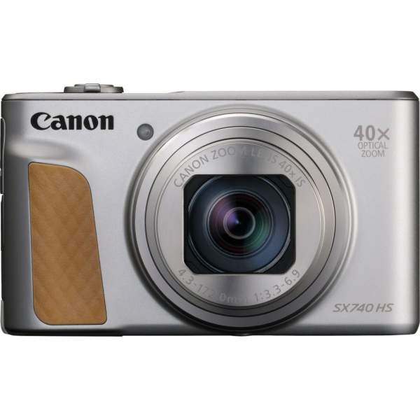 Aparat cyfrowy Canon PowerShot SX740 HS Lite Edition travel kit srebrny
