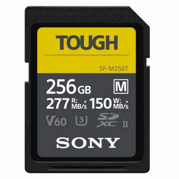 Karta pamięci Sony SF-M Tough SDXC 256GB UHS-II U3 V60 277MB/s