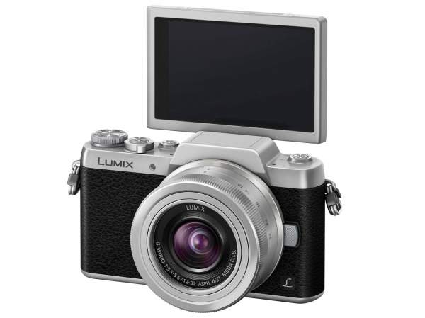 Panasonic Lumix GF7 srebrny + G Vario 12-32mm MEGA O.I.S