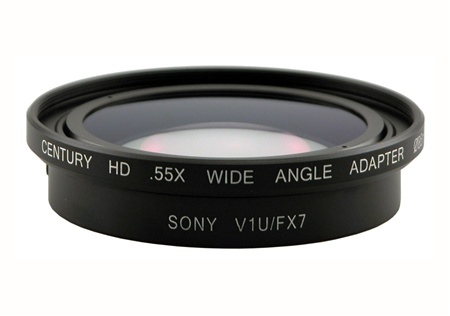 Konwerter szerokokątny Century Optics HD 0.55x do Sony HDR-FX7/HVR-V1