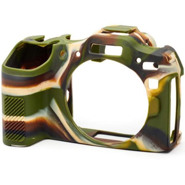 Zbroja EasyCover osłona gumowa dla Canon EOS R8 camouflage