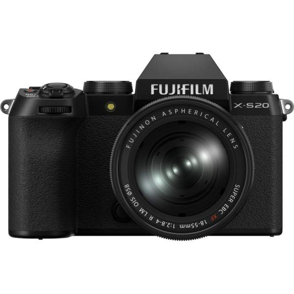 Aparat cyfrowy FujiFilm X-S20 + XF 18-55 mm f/2.8-4 czarny 