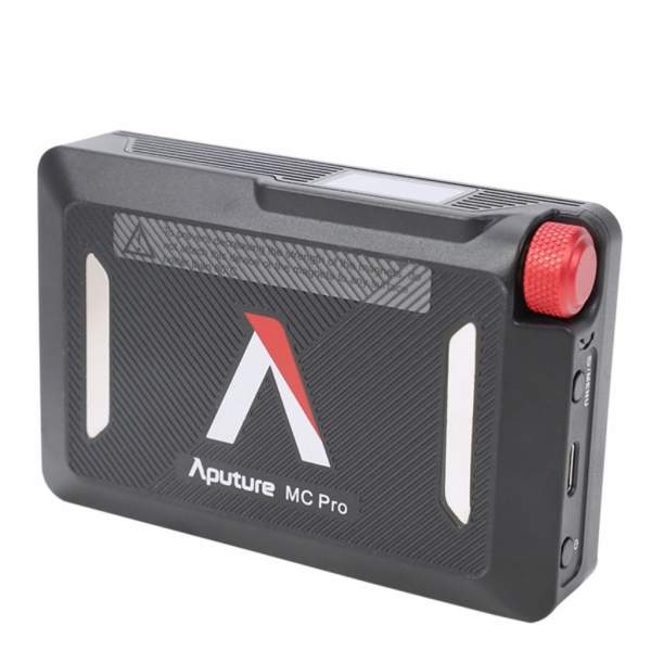 Aputure MC Pro ミニ RGB LED ビデオライト Aputure、防塵防滴のオールアルミ製ミニLEDパネルライト「MC Pro
