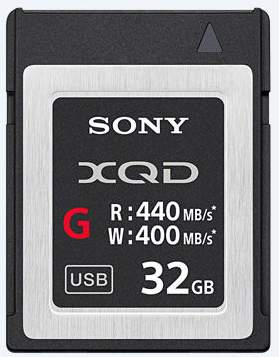 Karta pamięci Sony XQD G 32GB 440 mb/s