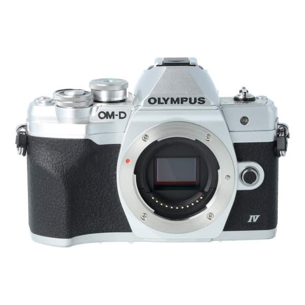 Aparat UŻYWANY Olympus UZYWANY OM-D E-M10 Mark IV body srebrny s.n. BJGA25318