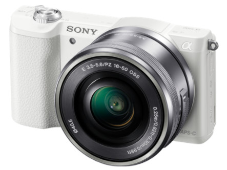 Aparat cyfrowy Sony ILCE A5100 + ob. 16-50 biały
