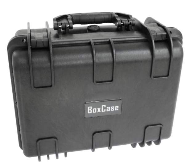 BoxCase Twarda walizka BC-382 z gąbką czarna (382718)