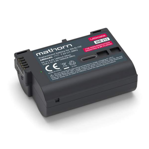 Akumulator Mathorn MB-212 ULTIMATE - zamiennik dla Nikon EN-EL-15C