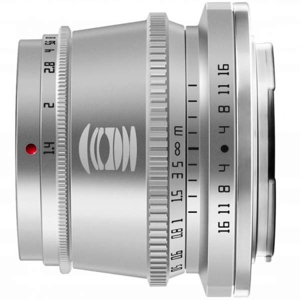 Obiektyw TTartisan 35 mm f/1.4 APS-C Fuji X srebrny