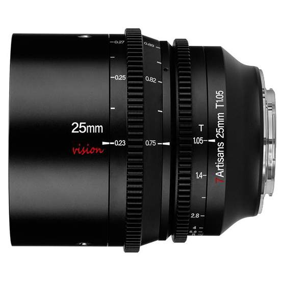 Obiektyw 7Artisans Vision 25 mm T1.05 Canon EOS-R