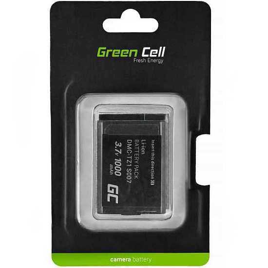 Akumulator Green Cell do aparatu Panasonic Lumix DMC-TZ1 DMC-TZ2 DMC-TZ4 